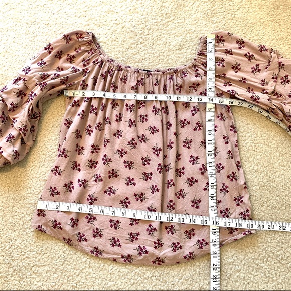 AMERICAN EAGLE OUTFITTERS Floral Blouse—SZ. Med - Picture 11 of 15